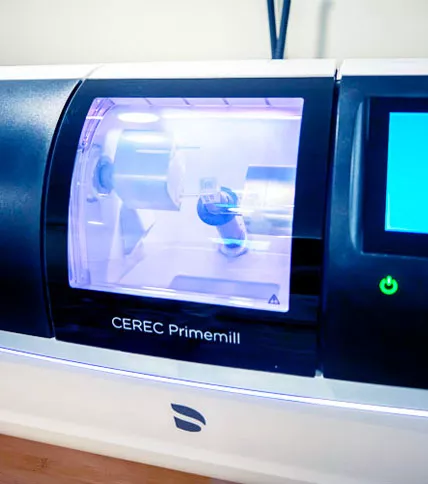 CEREC milling machine